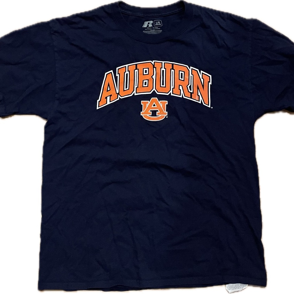 Russell Athletic Auburn Navy Tee